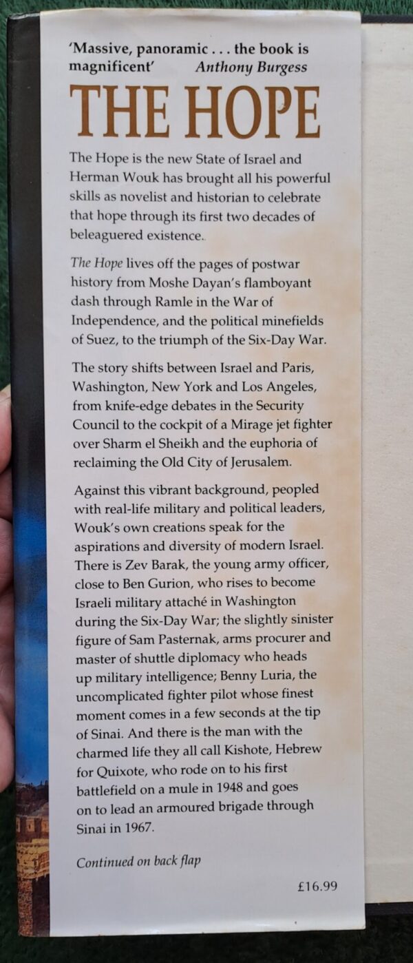 20251103_140137 The Hope – Herman Wouk secondhand book