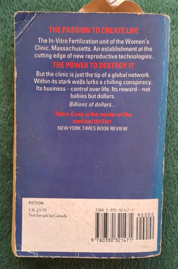 20251103_141429 Vital Signs – Robin Cook secondhand book