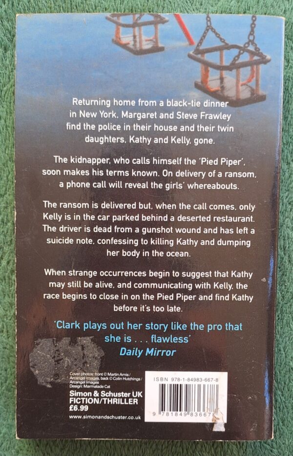 Two Little Girls In Blue – Mary Higgins Clark secondhand book