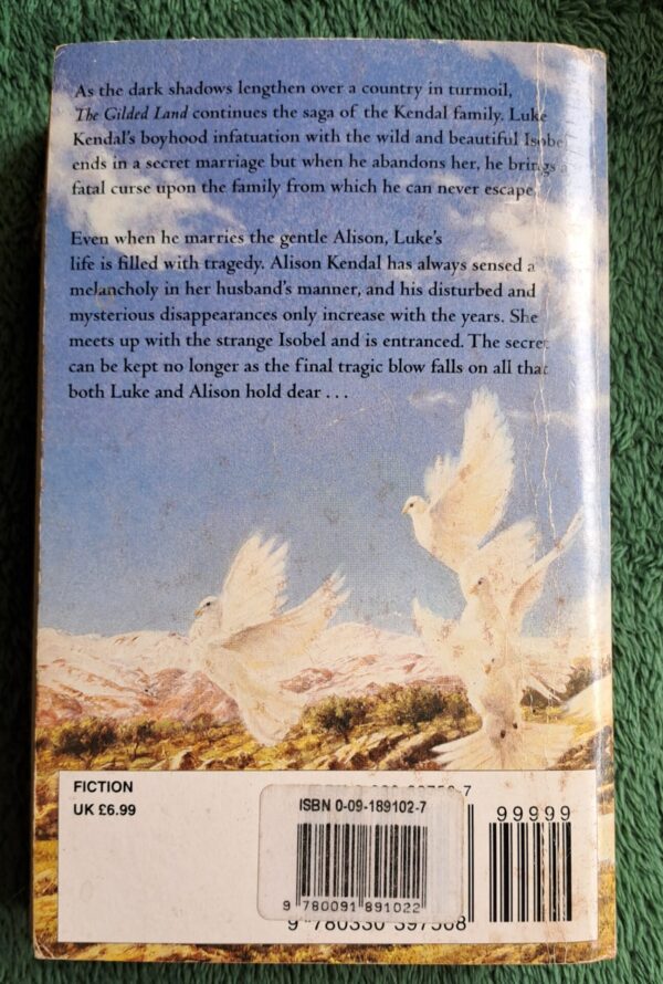 The Gilded Land – Pamela Oldfield secondhand book