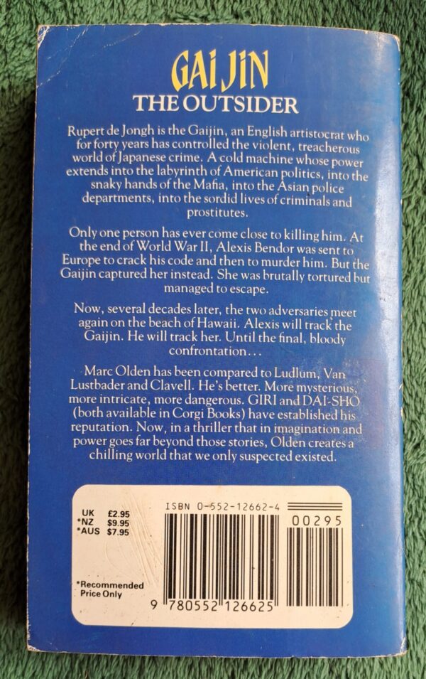 Gaijin – Marc Olden secondhand book