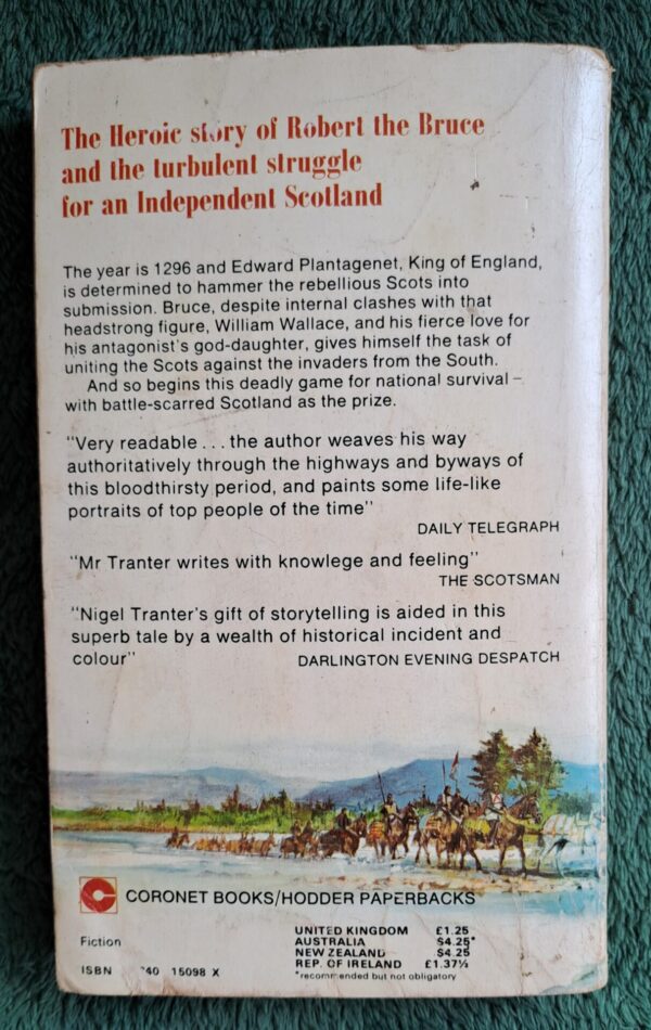 The Steps To The Empty Throne – Nigel Tranter secondhand book