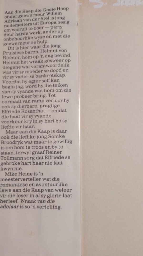 Wraak van die Adelaar – Mike Heine secondhand book