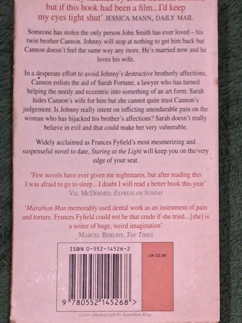 Staring At The Light – Frances Fyfield secondhand book