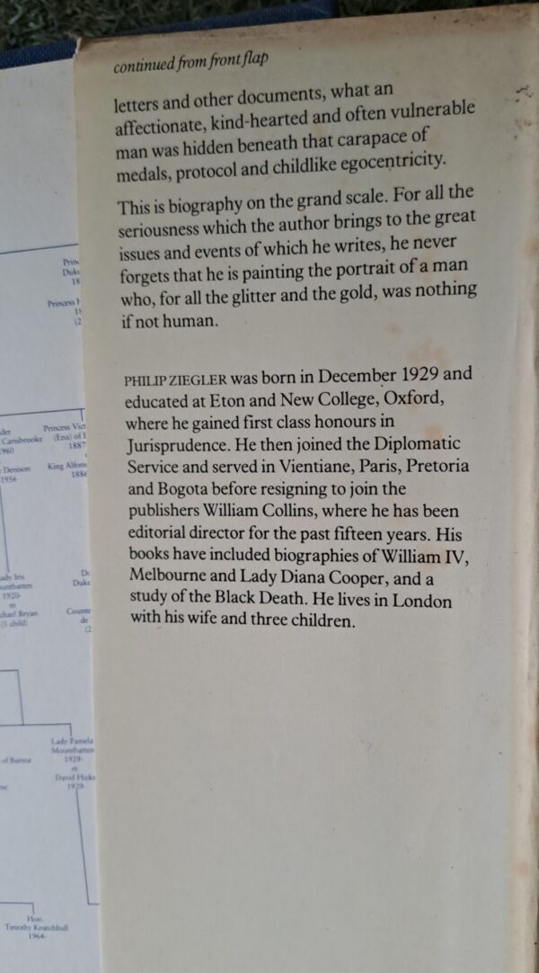 Mountbatten: The Official Biography – Philip Ziegler secondhand book