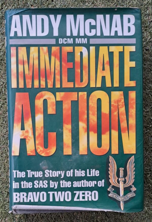 Immediate Action – Andy McNab secondhand book