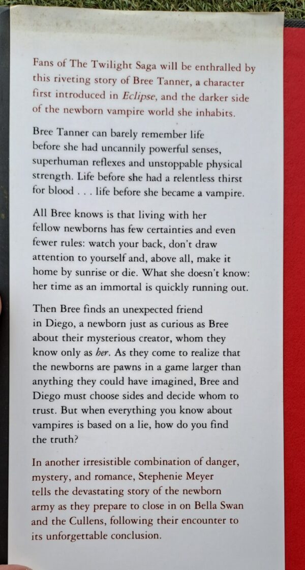 The Short Second Life Of Bree Tanner – Stephenie Meyer secondhand book