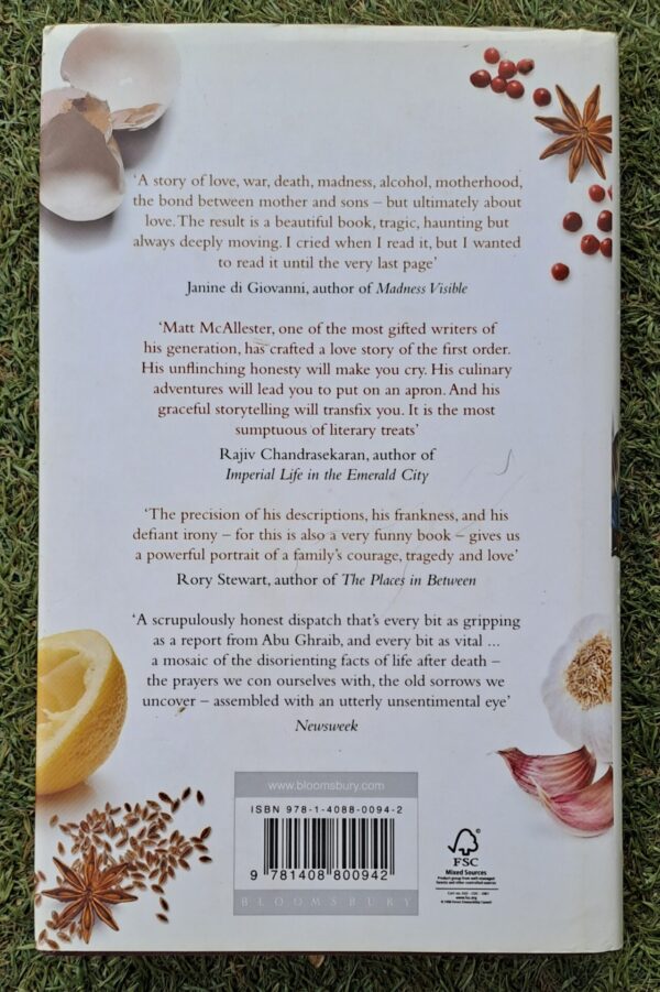 Bittersweet: Lessons From My Mother’s Kitchen – Matt McAllester secondhand book