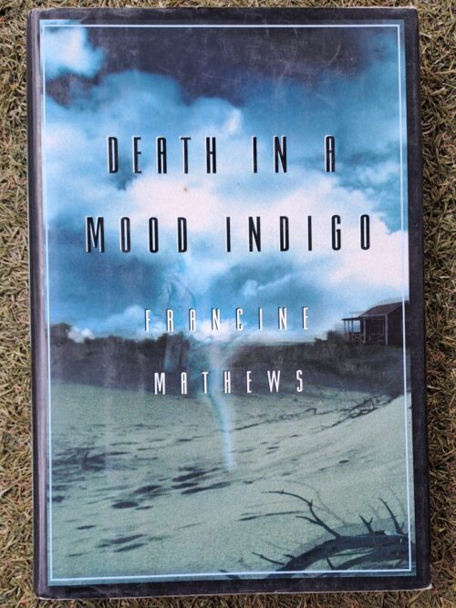Death In A Mood Indigo – Francine Mathews secondhand book