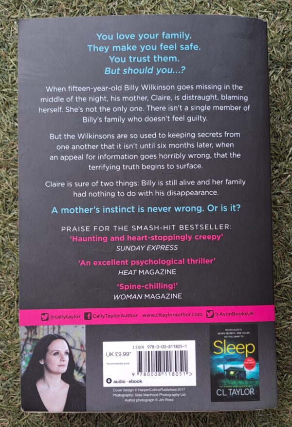 The Missing – C. L. Taylor secondhand book