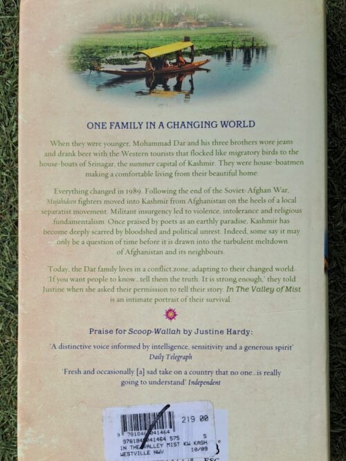 In The Valley Of Mist – Justine Hardy secondhand book