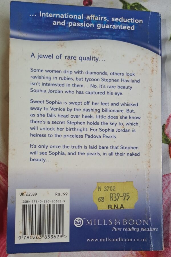 The Padova Pearls – Lee Wilkinson secondhand book