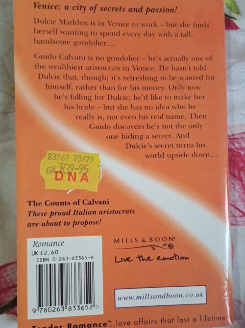 The Venetian Playboy’s Bride – Lucy Gordon secondhand book