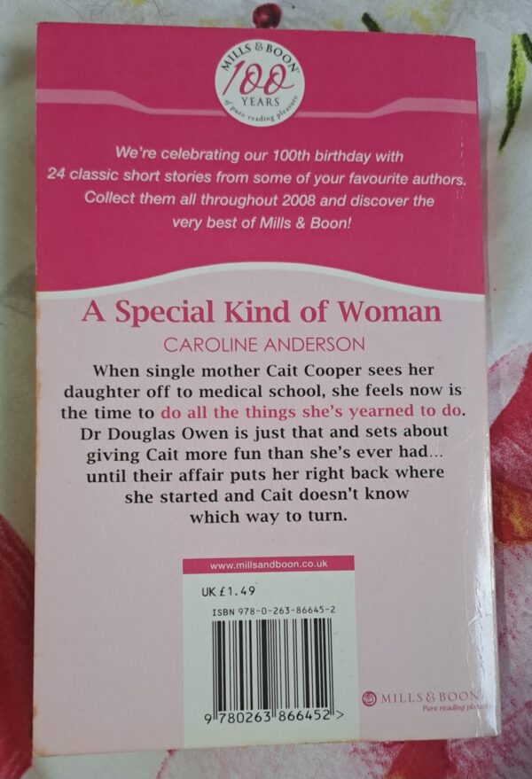 A Special Kind Of Woman – Caroline Anderson secondhand book