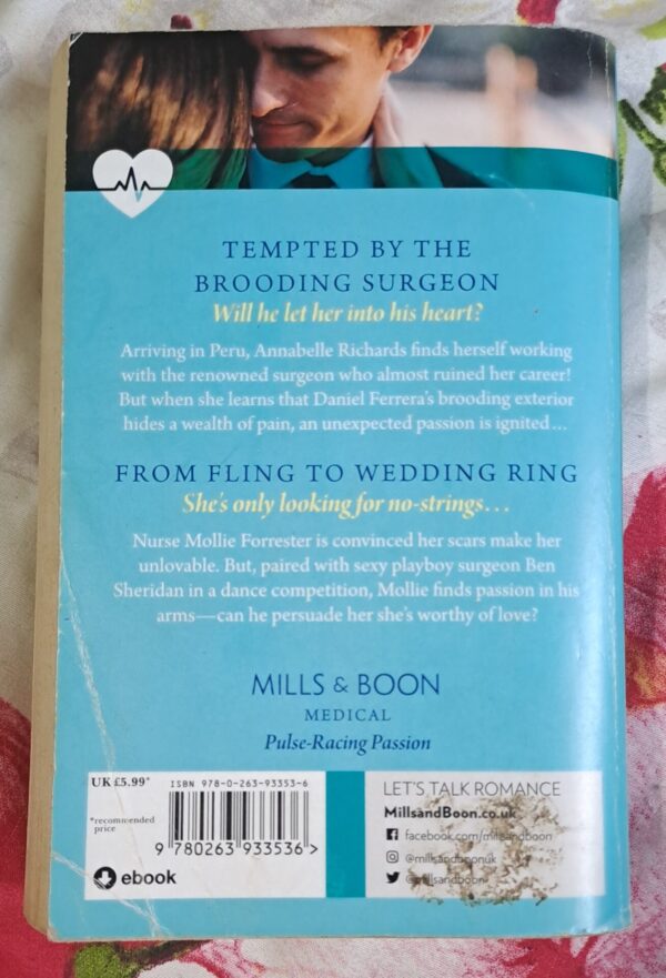 Tempted By The Brooding Surgeon – Robin Gianna | From Fling To Wedding Ring – Karin Baine secondhand book