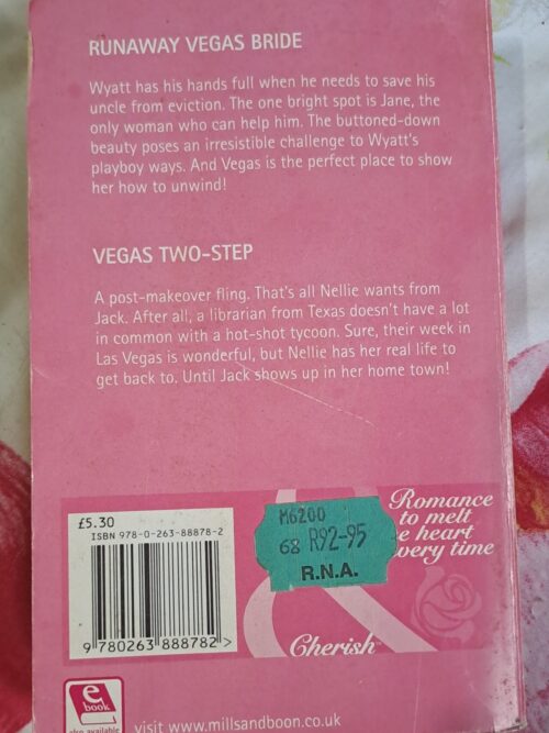 Runaway Vegas Bride – Teresa Hill | Vegas Two-Step – Liz Talley secondhand book