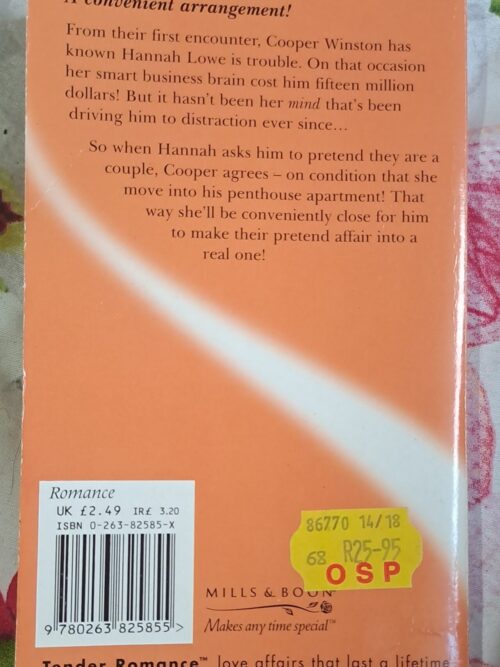 A Convenient Affair – Leigh Michaels secondhand book