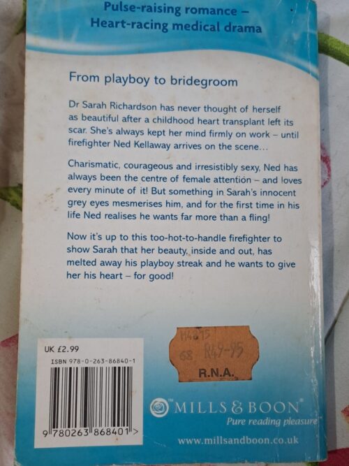 The Playboy Firefighter’s Proposal – Emily Forbes secondhand book
