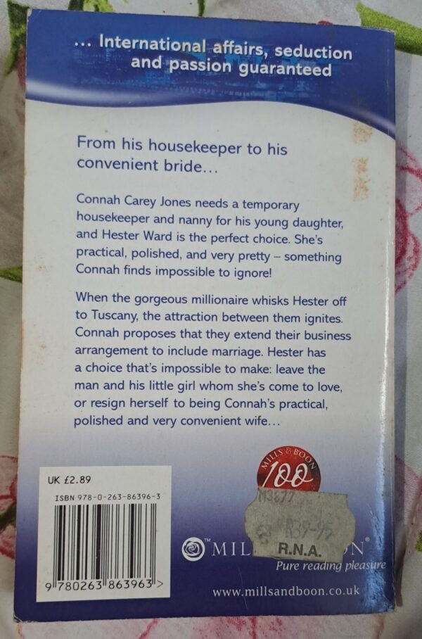 The Millionaire’s Convenient Bride – Catherine George secondhand book