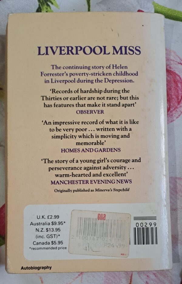 Liverpool Miss – Helen Forrester secondhand book