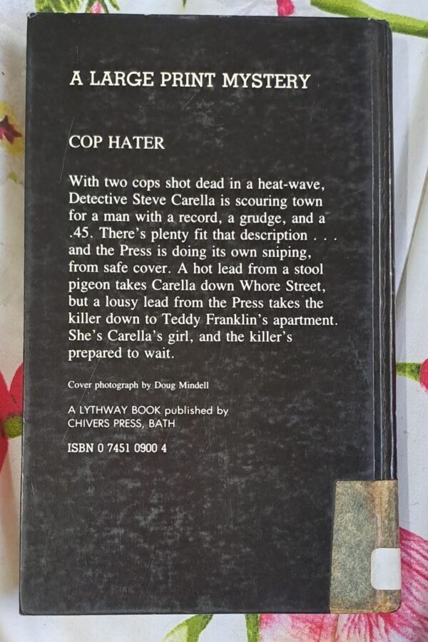 Cop Hater – Ed McBain secondhand book