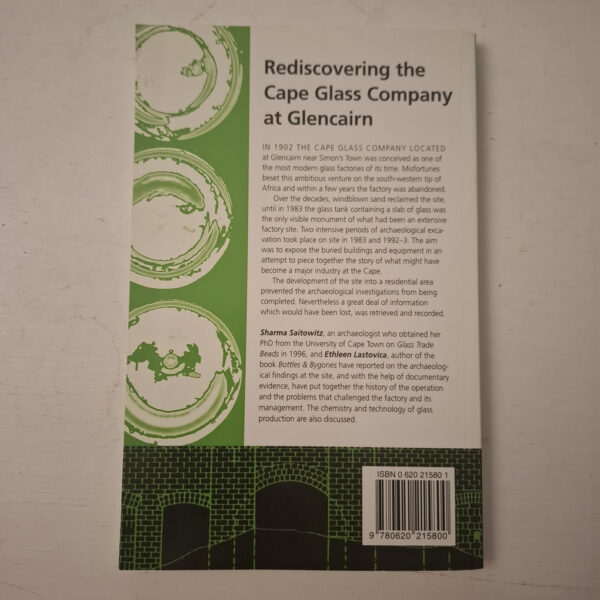Rediscovering The Cape Glass Company At Glencairn – Sharma Saitowitz, Ethleen Lastovica secondhand book