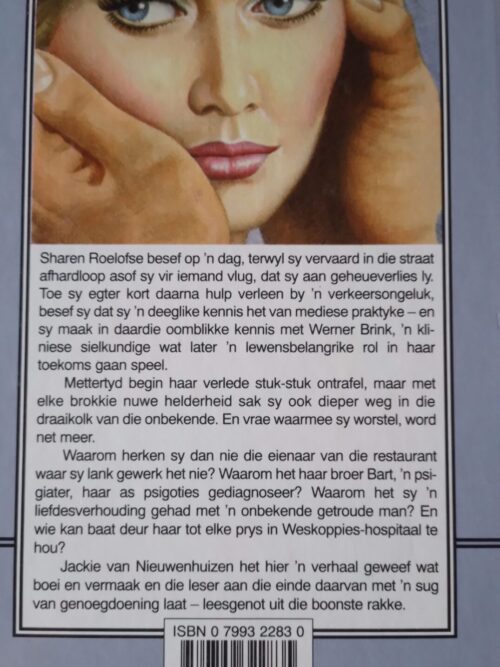 Draaikolk van die onbekende – Jackie van Nieuwenhuizen secondhand book