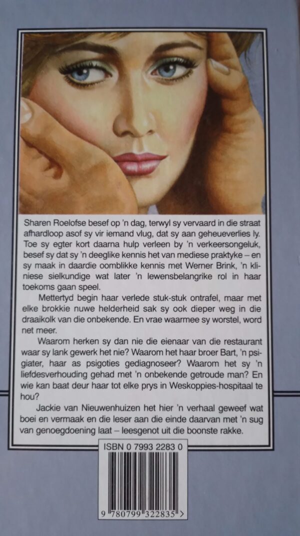 Draaikolk van die onbekende – Jackie van Nieuwenhuizen secondhand book