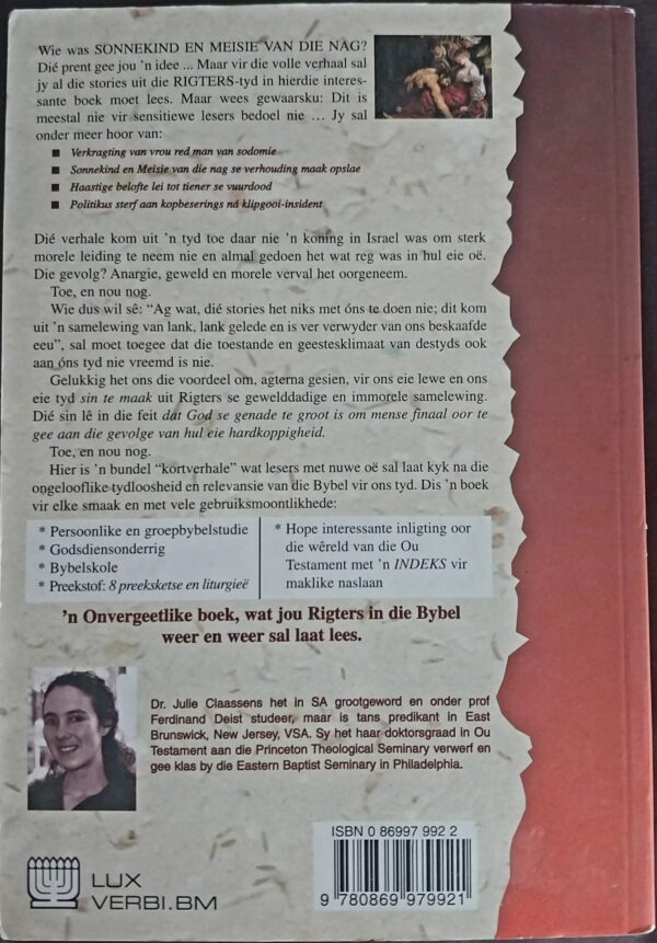 Sonnekind En Meisie Van Die Nag – Julie Claassens secondhand book