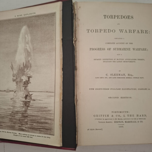 Torpedoes And Torpedo Warfare – C. Sleeman secondhand book