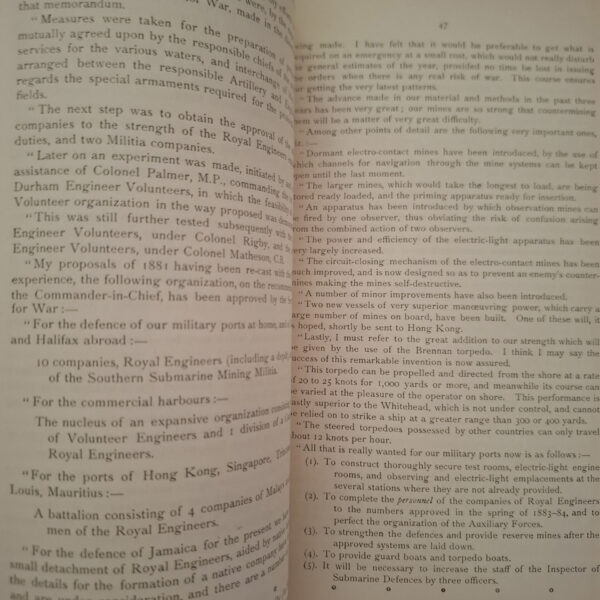 History Of Submarine Mining In The British Army – Lieut.-Colonel W. Baker Brown secondhand book