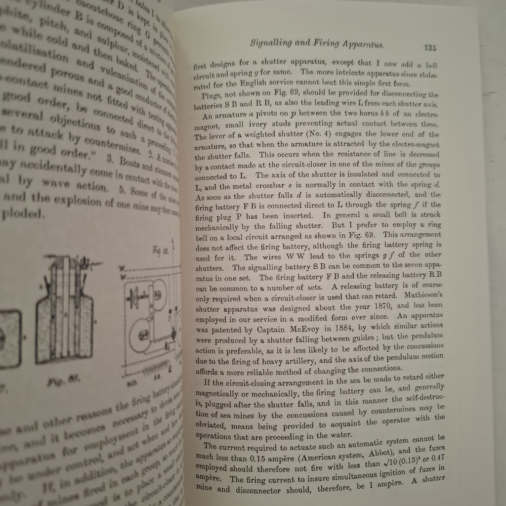 Submarine Mines And Torpedoes As Applied To Harbour Defence 1889 – John Townsend Bucknill secondhand book