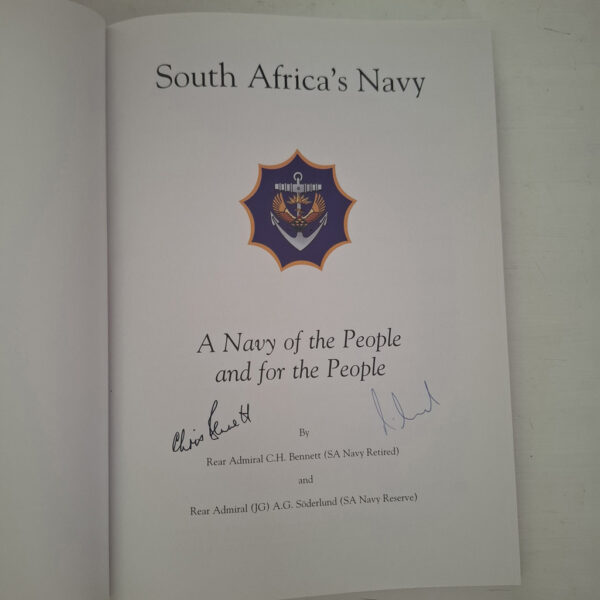 South Africa’s Navy – Bennett, C. H, Soderlund, A. G. **Signed** secondhand book