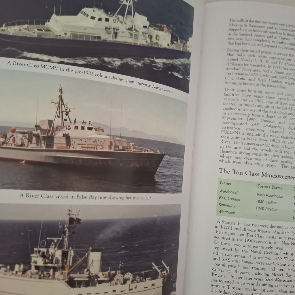 South Africa’s Navy – Bennett, C. H, Soderlund, A. G. **Signed** secondhand book
