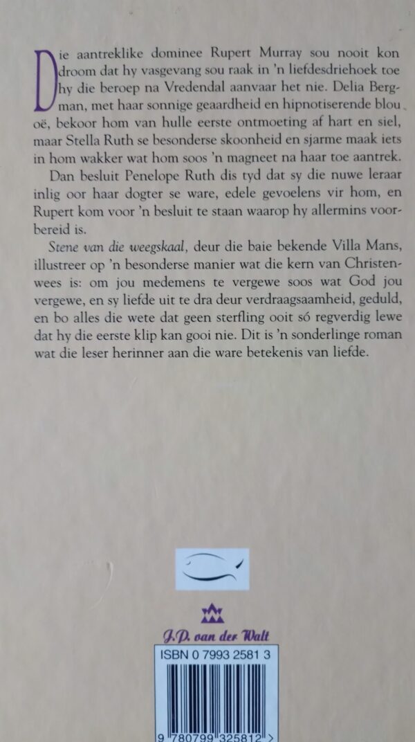 Stene van die weegskaal – Villa Mans secondhand book