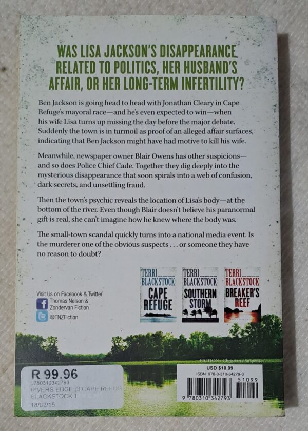 River’s Edge – Terri Blackstock secondhand book