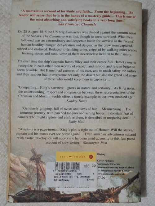 Skeletons On The Zahara – Dean King secondhand book