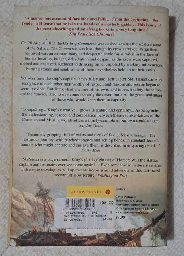 Skeletons On The Zahara – Dean King secondhand book