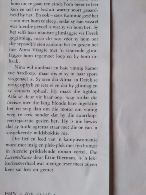 Die laventelhaan – Ettie Bierman secondhand book