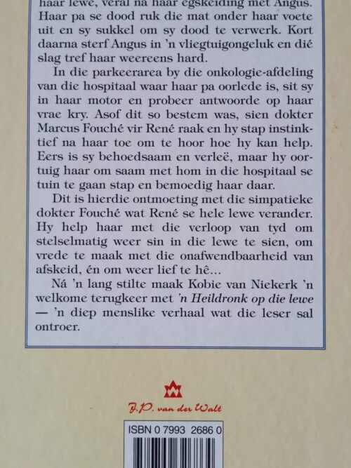 ‘n Heildronk op die lewe – Kobie van Niekerk secondhand book
