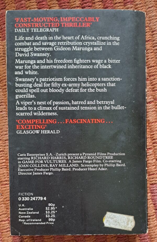 20251121_124812 Game For Vultures – Michael Hartmann secondhand book