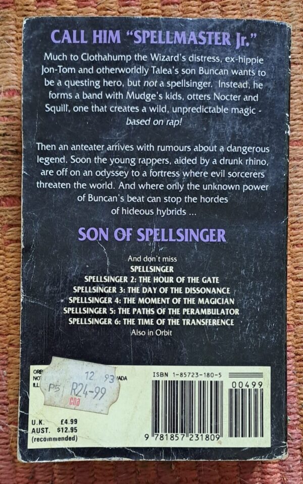 20251123_145021 Son Of Spellsinger – Alan Dean Foster secondhand book