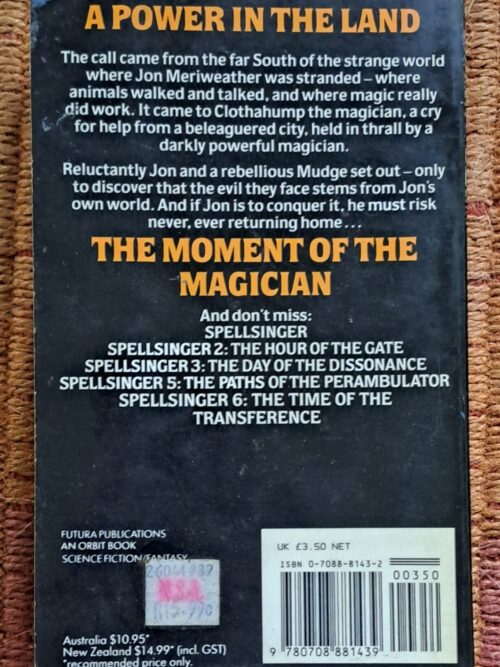 The Moment Of The Magician – Alan Dean Foster secondhand book