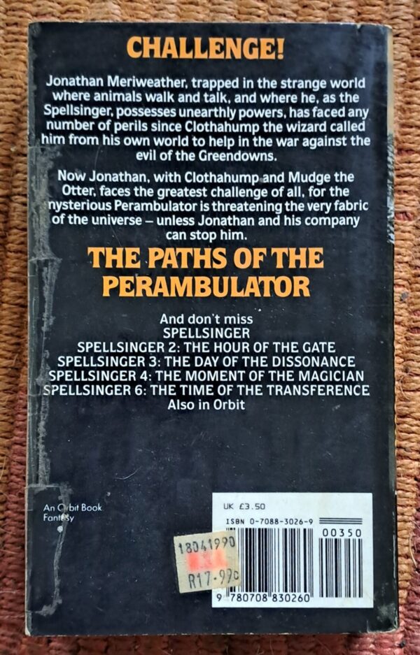 The Paths Of The Perambulator – Alan Dean Foster secondhand book