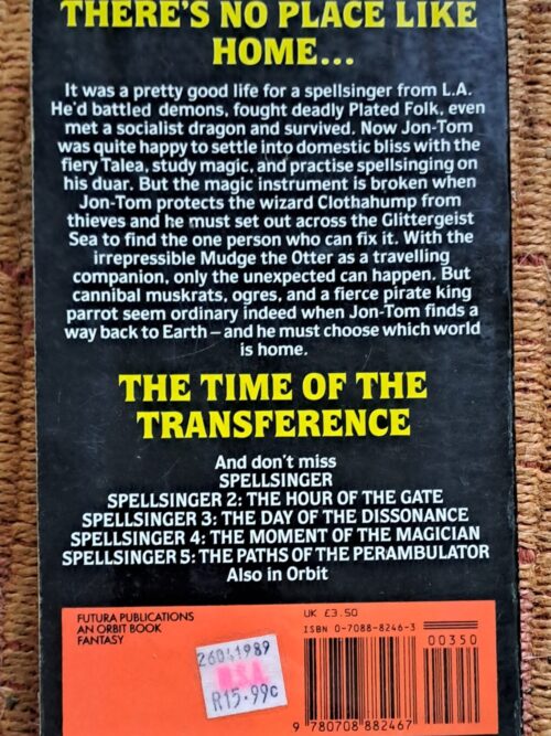 The Time Of The Transference – Alan Dean Foster secondhand book