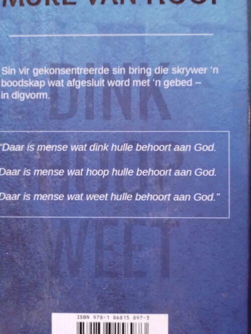 Mure van Hoop – Sophie Muller secondhand book