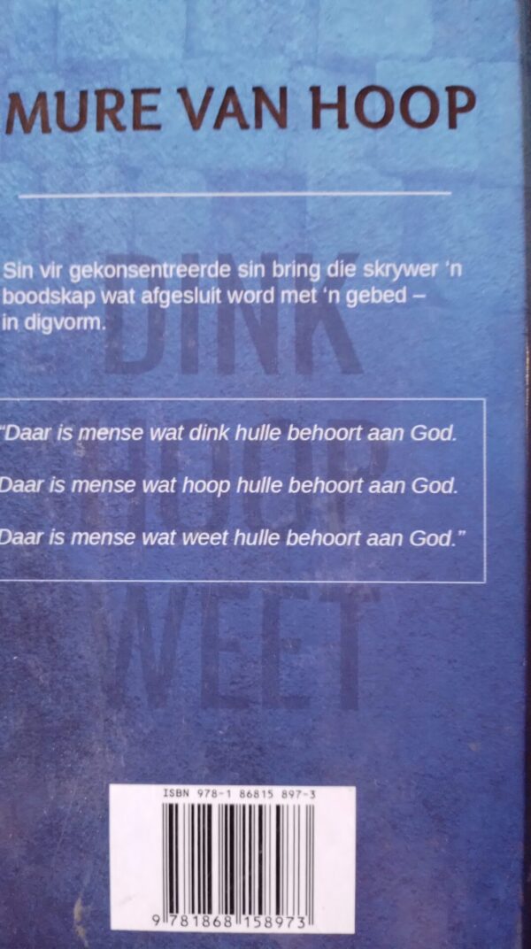 Mure van Hoop – Sophie Muller secondhand book