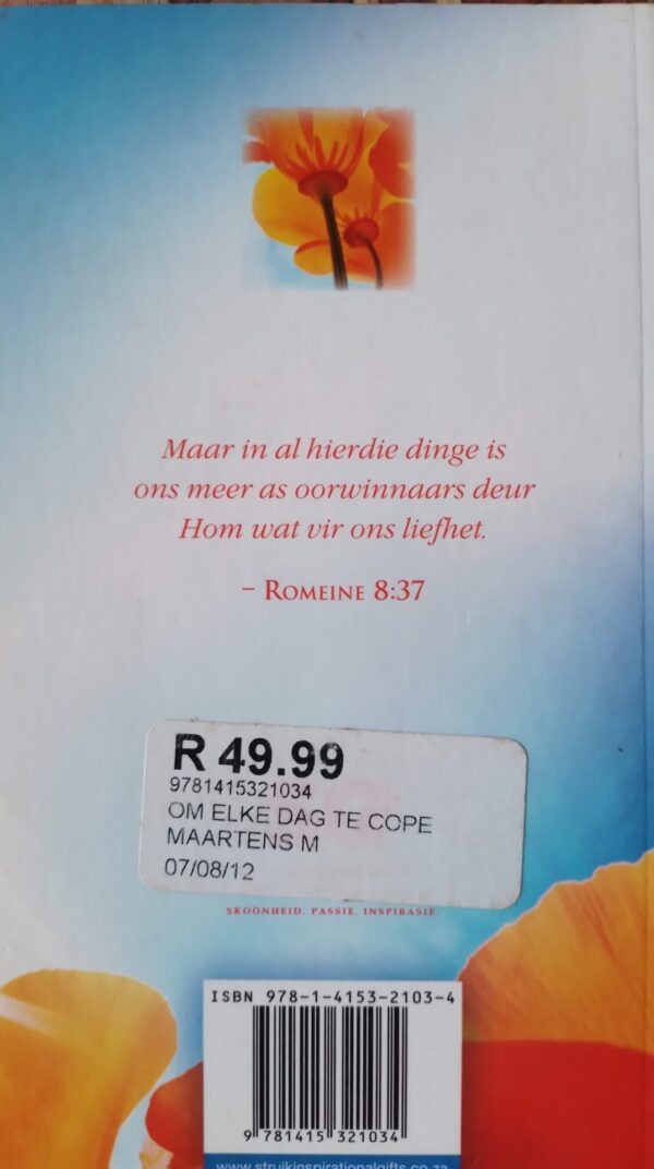 Om elke dag te cope – Maretha Maartens secondhand book