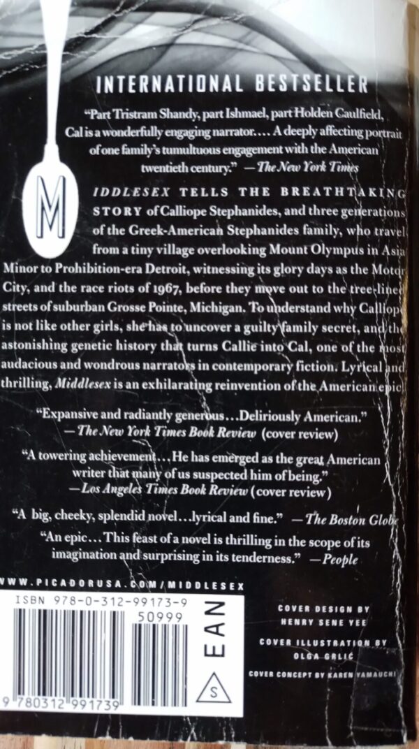 Middlesex – Jeffrey Eugenides secondhand book