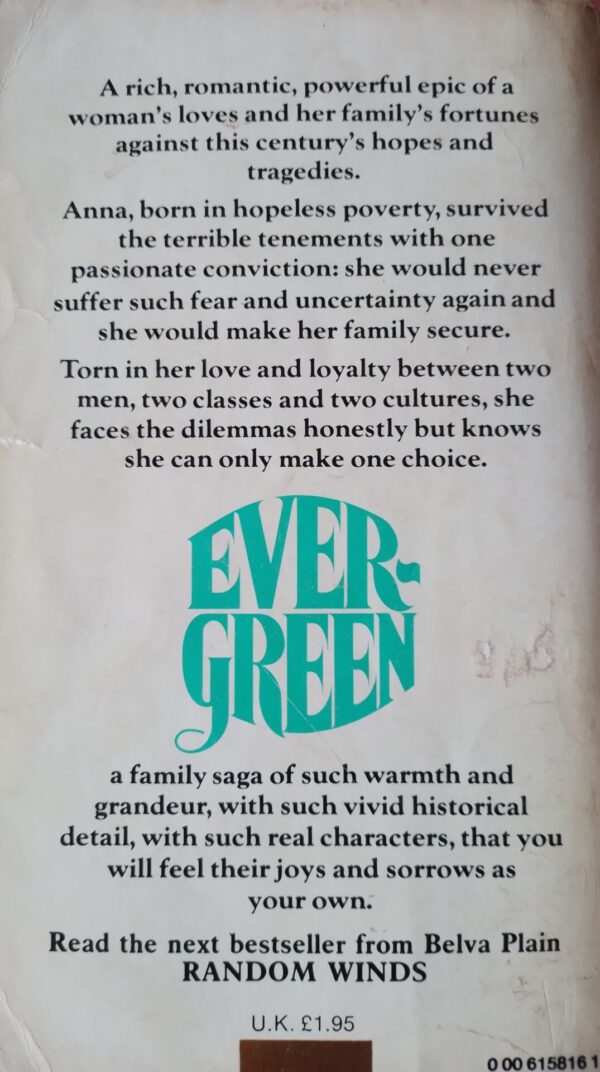 Evergreen – Belva Plain secondhand book